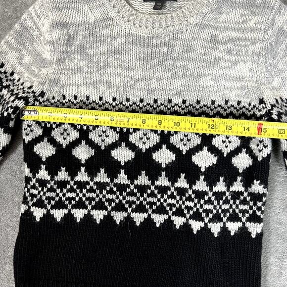 Banana Republic Sweater Womens XS Merino Wool Scandanavian Fair Isle Print - Picture 6 of 9
